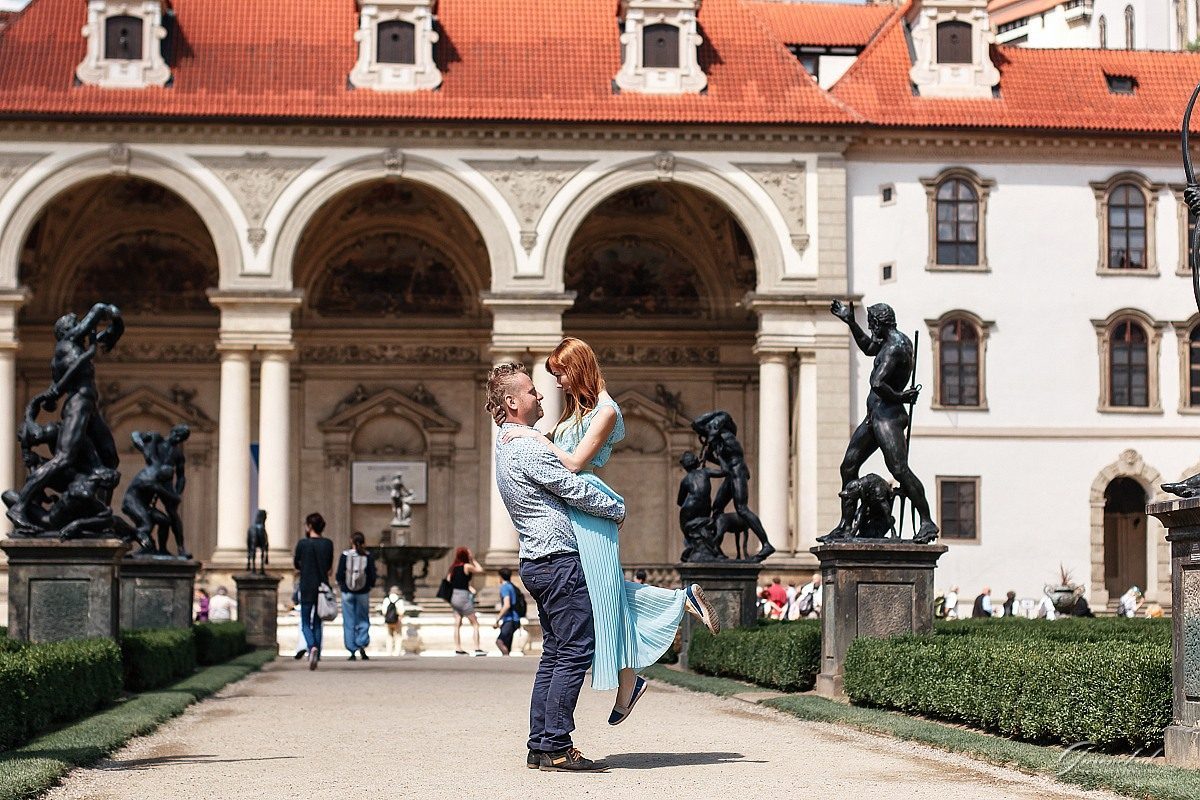 Фотосессия пары в Праге